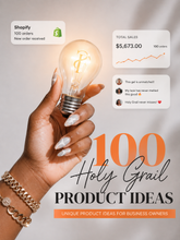 Load image into Gallery viewer, 100 Holy Grail Product Ideas 💡